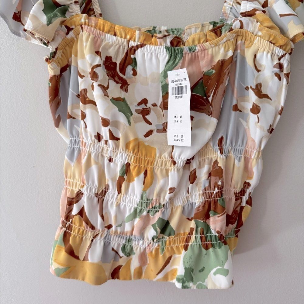 ⭕️ ABERCROMBIE & FITCH Top Multicolor Medium - Picture 5 of 6